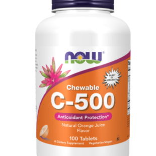 Vitamin C-500 Orange Chewable Tablets